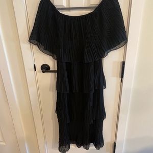 Black Tiered Dress